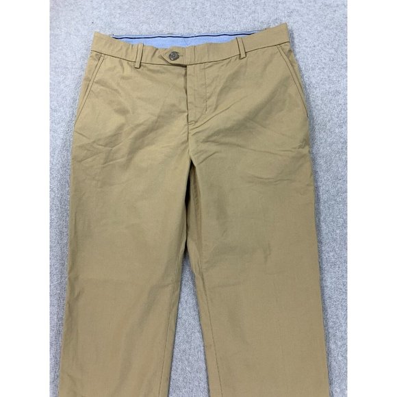 Nike Dri Fit Standard Fit Cotton Blend Chino Pants (Men's 34x34) Tan - Picture 2 of 15